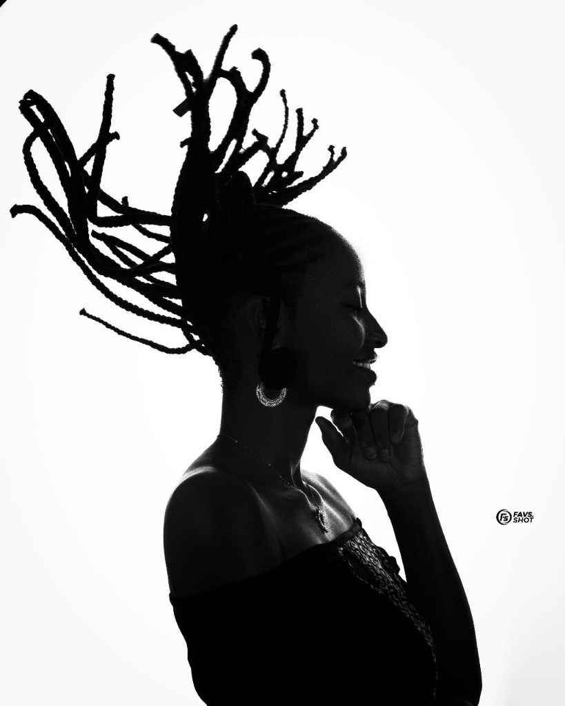 Artistic silhouette portrait by favs._shot